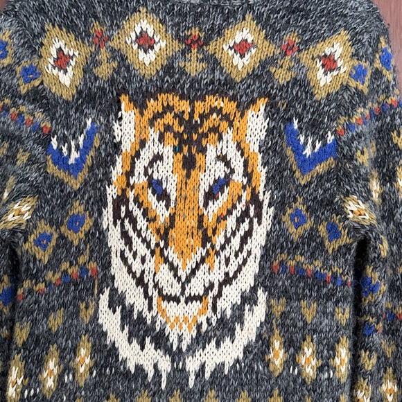 Free People Mascot Tiger Cardigan Sweater - Picture 5 of 9